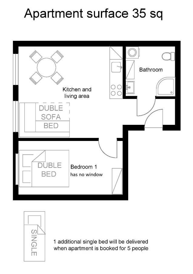 Trendy Apartment Kochanowskiego Street Krakau Buitenkant foto